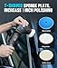 Mini Polisher, 2inch/ 3inch 750W Car Buffer with 12mm Random Orbital-Improve Work Efficiency by 35%, with 16pcs Trapezoidal Polisher Pads &16.4 ft Cord, for Car Detailing and Waxing