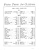 Piano Pieces for Children (Everybody's Favorite Series, No. 3)