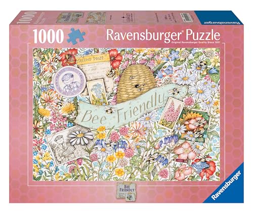 Puzzle 1000 pièces Amis des abeilles Ravensburger France - vue 2