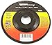 Forney 72300 Grinding Wheel, Type 27 Steel Flex with 7/8-Inch Arbor, AC60-BF, 4-1/2-Inch-by-1/8-Inch