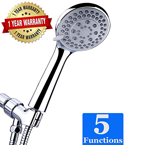 5 Settings Handheld Shower Head High Pressure Hand Held Spray Shower heads