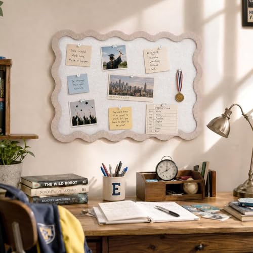 Image of Climberty Felt Bulletin Board Foldable Self Adhesive Pin Board