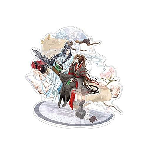 Anime "Mage Soshi" Iris Kakaze Series - Soporte acrílico para decoración de insignias, alrededor de Wei Muenyi e Indigo Forget Machine, productos oficiales (soporte acrílico)