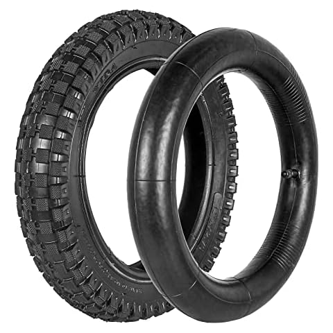 JCMOTO 12 1/2 x 2.75 (12.5 x 2.75) Tire and Inner Tube for Mini Pocket Bikes Dirt Bike Rocket Dune Buggy MX350 MX400 Cover