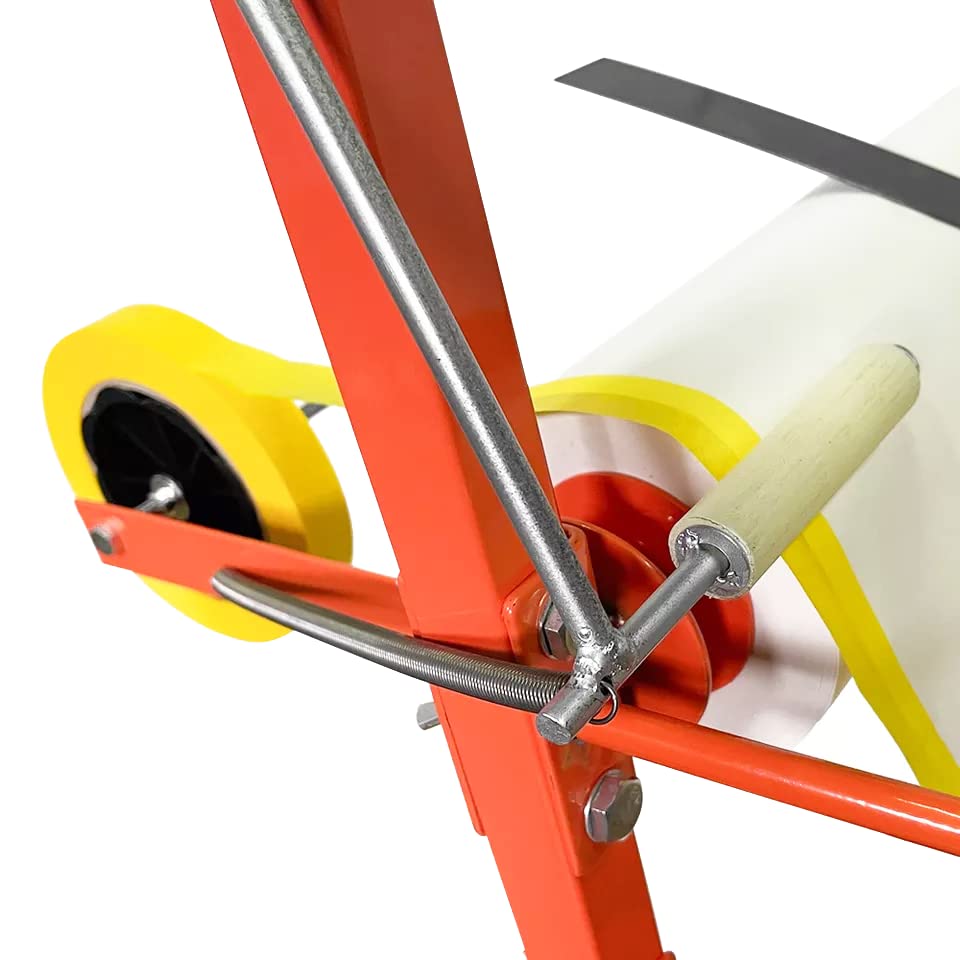 Portable Slimline Mobile Masking Paper Machine Dispenser Stand Holds Multiple Rolls Masking Machine Mobile Tree Style Mobile Masking Paper Station & Tape Dispenser Station, Stand Holds Multiple Rolls