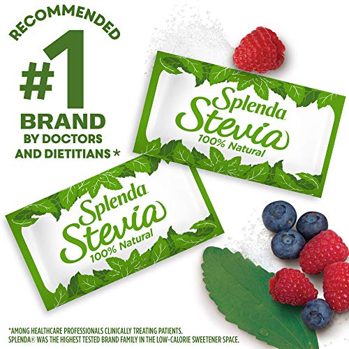 SPLENDA Turals Stevia Sweetener Packets, 500 Ct - Zero Calorie. 100% natural, nada artificial, mejor sabor Stevia, sin sabor amargo. El sabor del azúcar sin las calorías. - Imagen 5