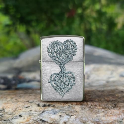 Encendedor Zippo metálico portátil grabado personalizado miniatura 2