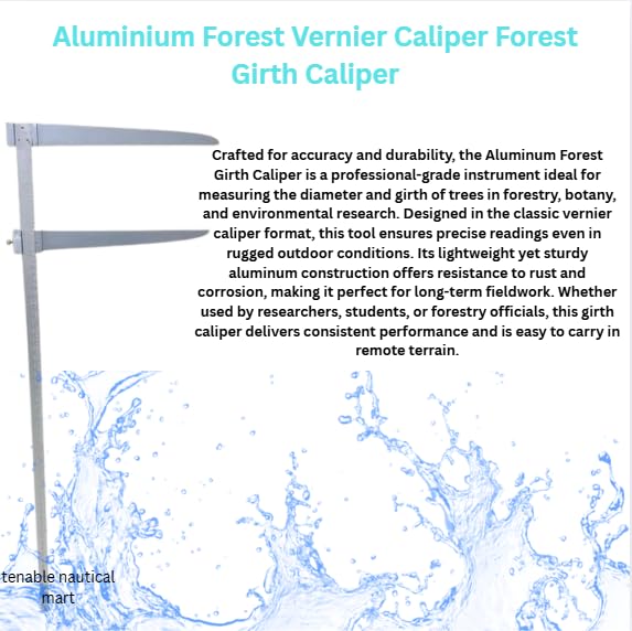 Aluminium Forest Caliper Forest Girth Caliper - Tree Caliper - Girth Caliper - 1 Meter Premium Quality by Tenable nautical mart - Image 2 thumbnail