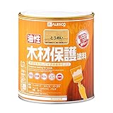 カンペハピオ ペンキ 塗料 油性 半透明カラー 木部保護 防虫 防腐 防かび 紫外線 油性木材保護塗料 とうめい 0.7L 日本製 00247644001007