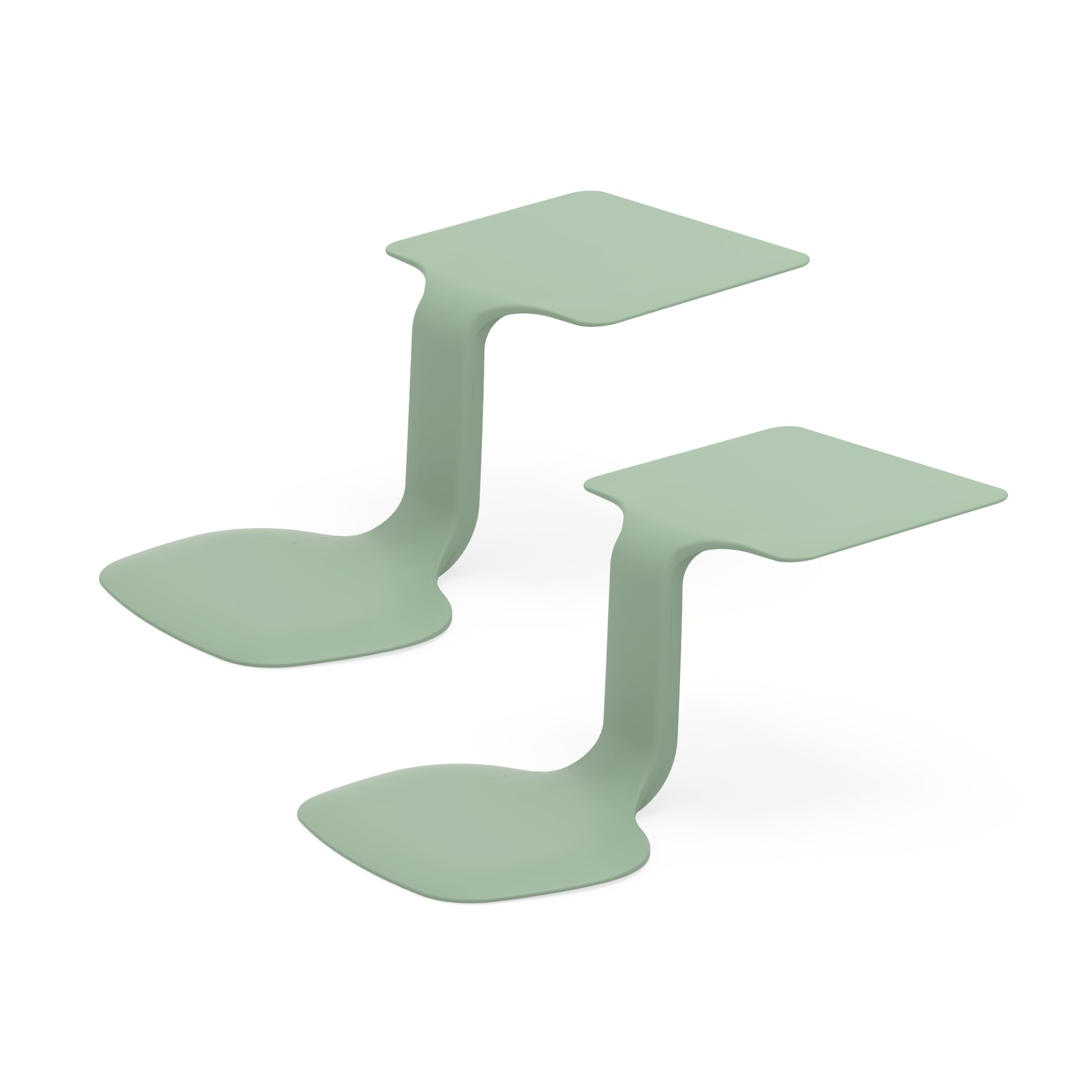 Lot de 2 ensembles de table et chaise pour enfant - table de bureau, support portable