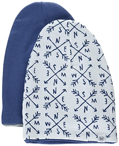 Image of HonestBaby Reversible Beanie Hats Multipack Organic Cotton for Infant Unisex Baby Boys & Girls