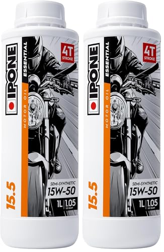 Huile Moto 4 Temps IPONE 10W30 10.3 semi-synthétique pour routière en bidon de 1L