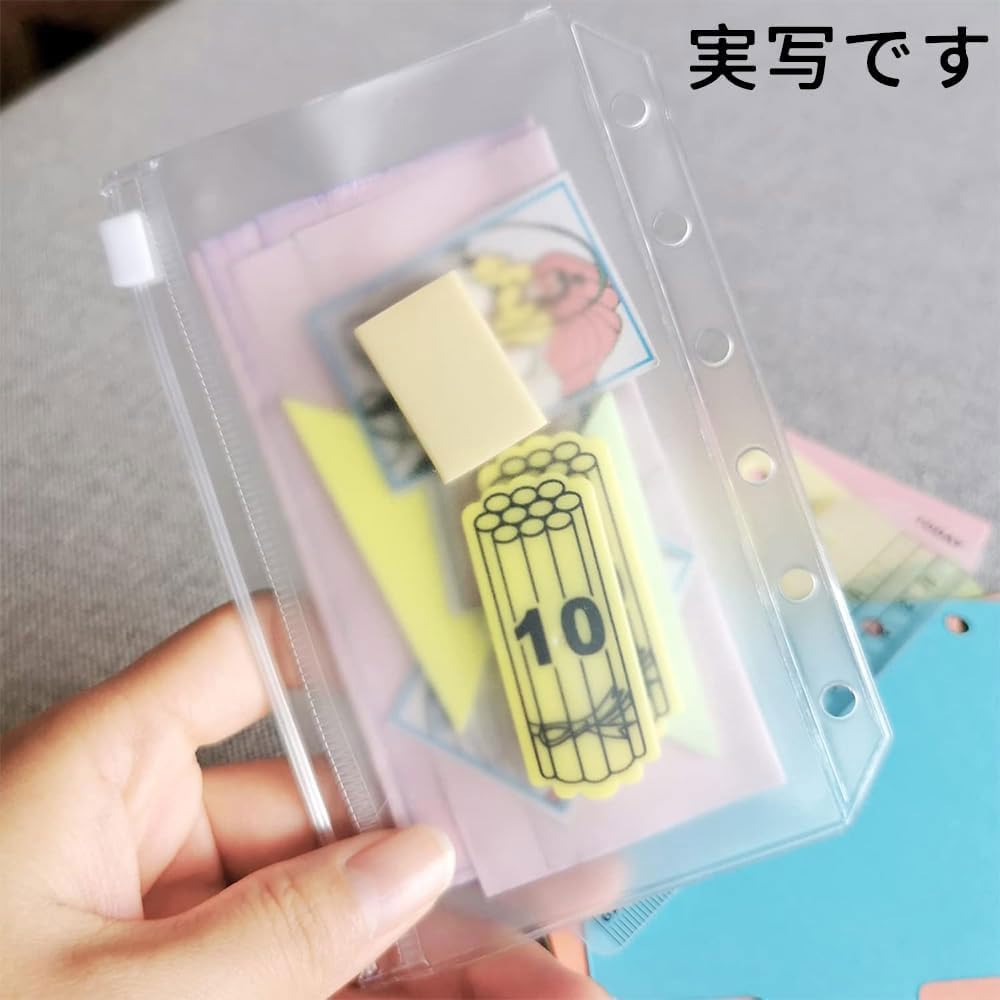 Amazon.co.jp: 5枚セット システム手帳リフィル A7/A6/A5 ミニ6穴
