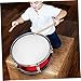 LIOOBO Boys and Girls Drum Set Snare Marching Kit Sticks Belt Gloves Musical Instruments for Toddlers