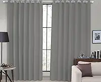 Cortina Tecido Blackout Corta Luz 80% 2,70 X 2,30m (Cinza)