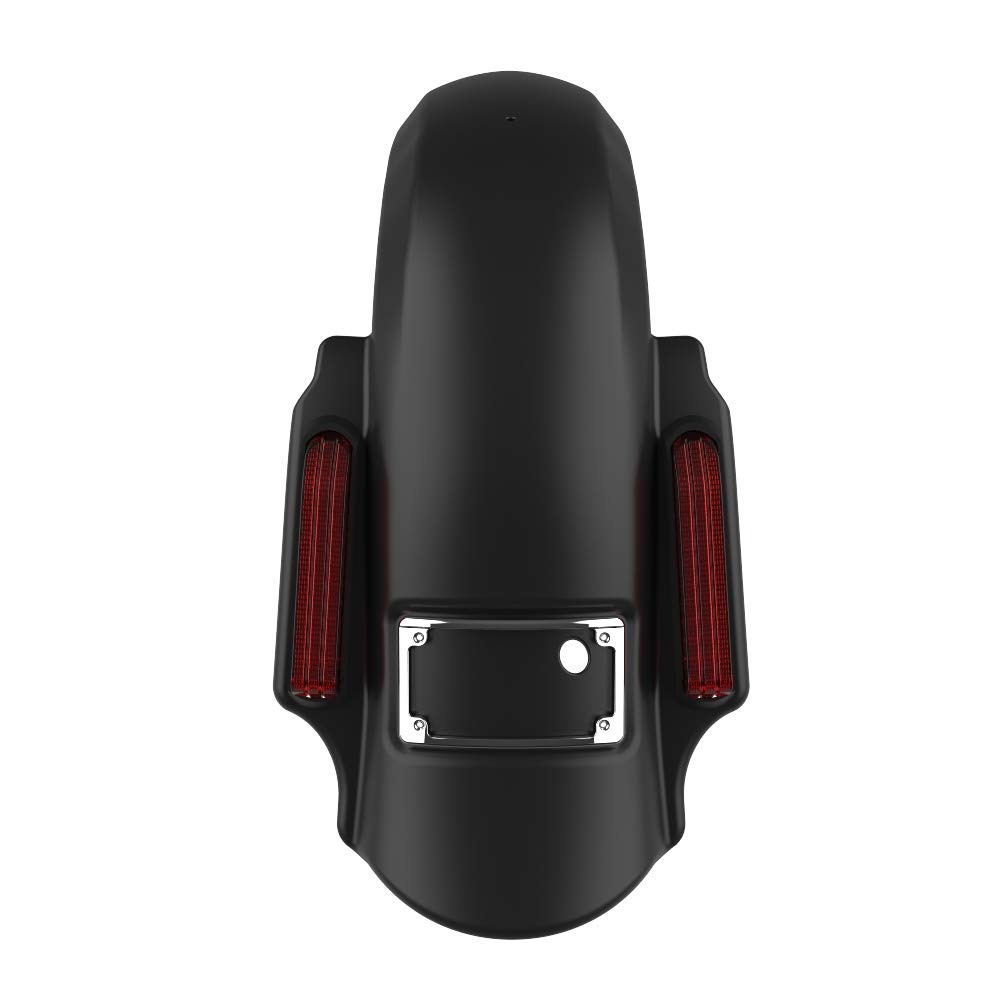 US Stock Advanblack Dominator Fender, One Piece, Stretched Rear Mudguard Fit for Harley Touring, Street Glide, Road Glide Special, 2014-2022 (Unpainted)