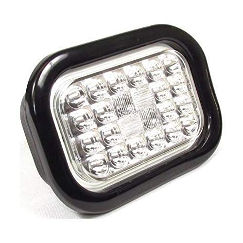 Luz Led Trasera Rectangular Roja 5 5/16" x 3 7/16" Fortpro miniatura 2