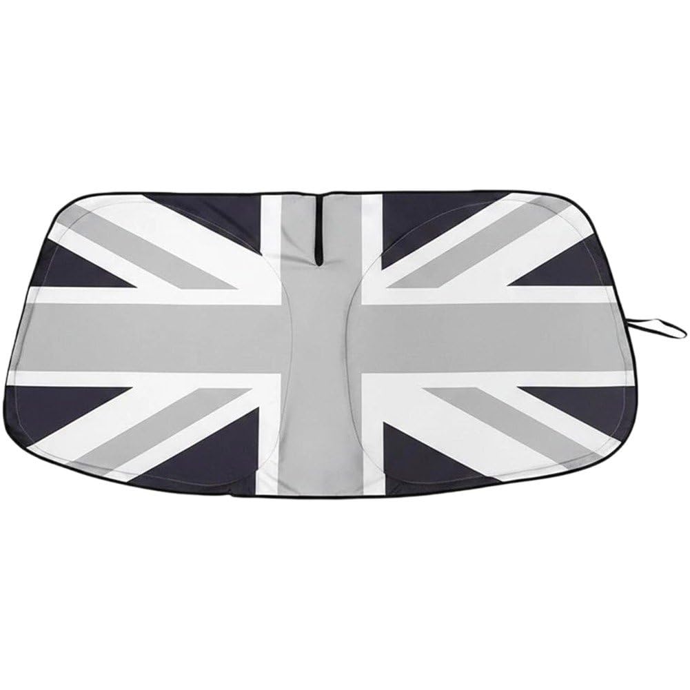 Ppmter Car Windshield Sun Shade, Uk Flag Front Window Sunshades, Car Windscreen Sunshade Sun Visor Protector, Windshield Cover to Keep Your Vehicle Cool