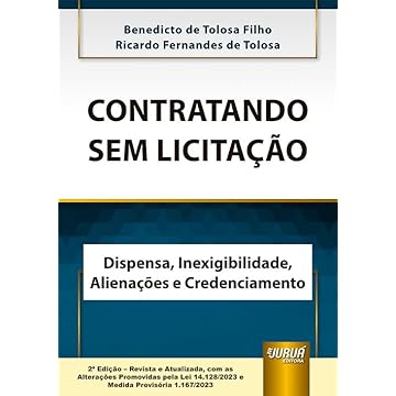 Capa do livro Contratando sem Licitação