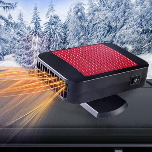 Chauffage Voiture Portable COMBLU 2en1 - 12V 150W | Ventilateur Chauffant & Refroidissant