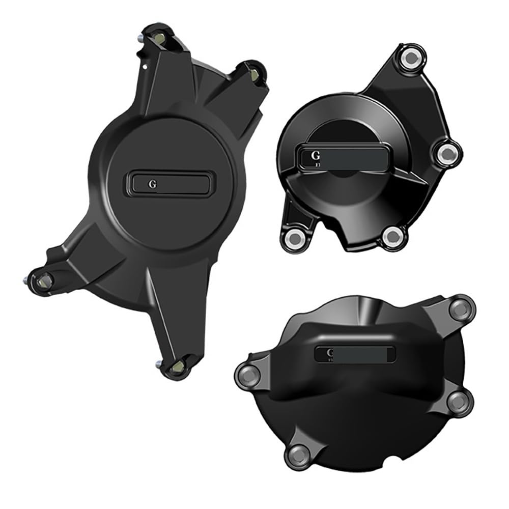 Cache moteur pour GSX-R1000 K9 2009-2016 - Étui de protection aspect carbone