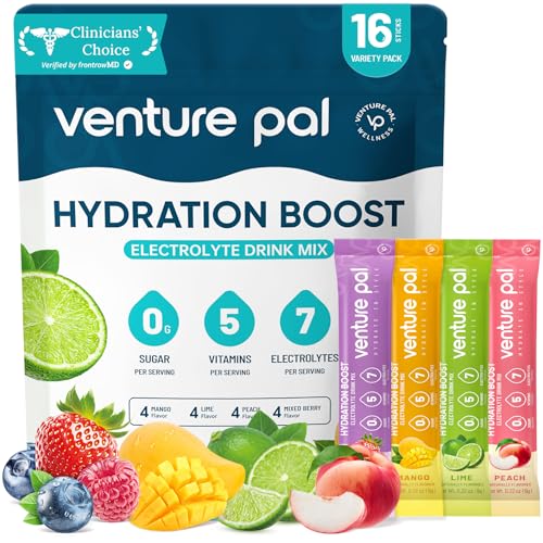 Image of Venture Pal Sugar Free Electrolyte Powder, Liquid Daily IV Hydration Packet