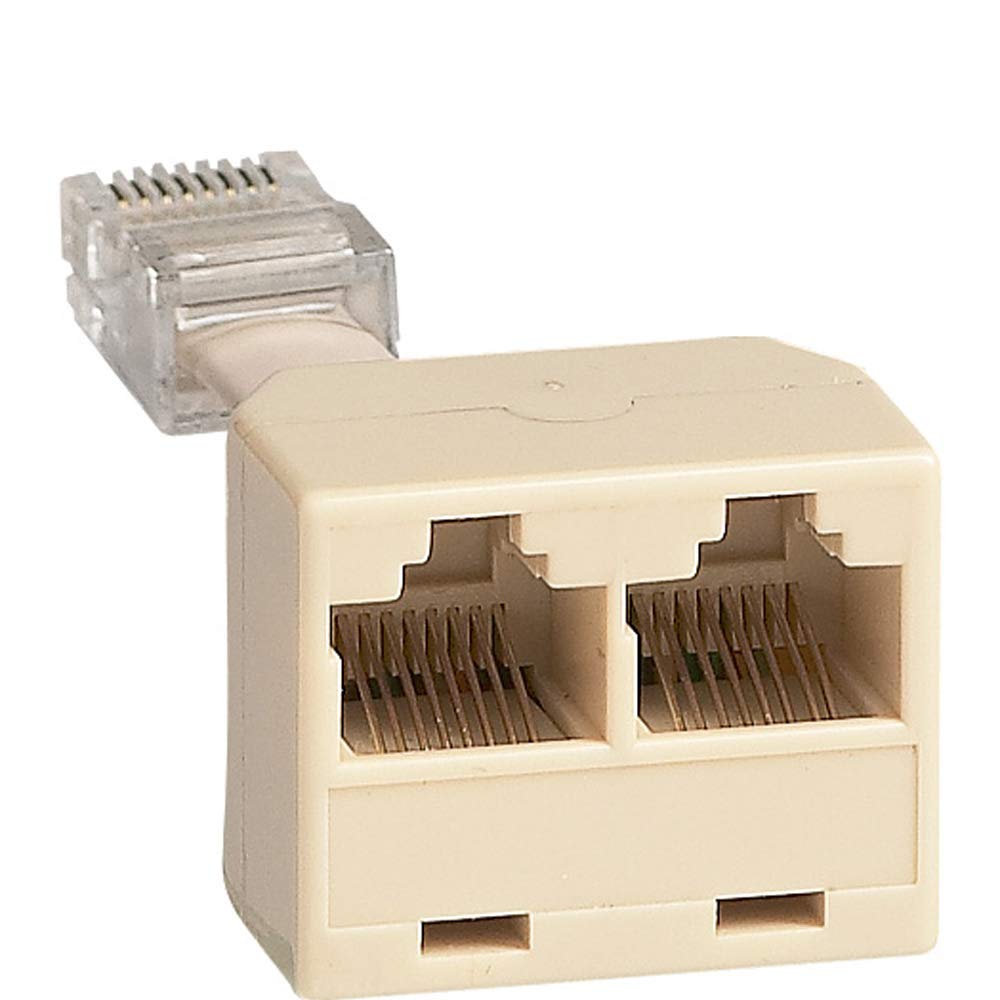Doubleur RJ45 Legrand 048868 pour connecter deux contrôleurs d'éclairage