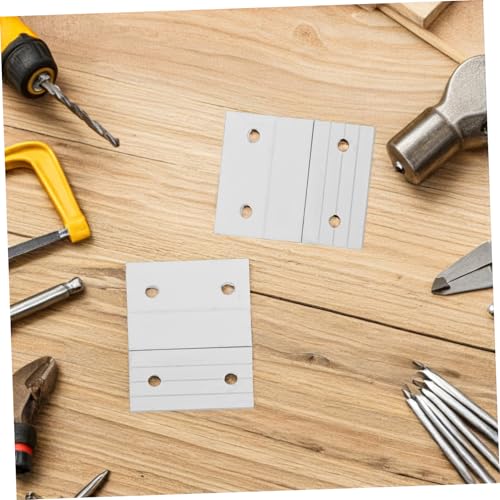 Image of DOITOOL Heavy Duty Picture Hanging Kit French Cleat Metal Mounting Bracket for Easy Installation of Art Frames Mirrors and Whiteboards Comprehensive Z Clip Wall Mount Hardware