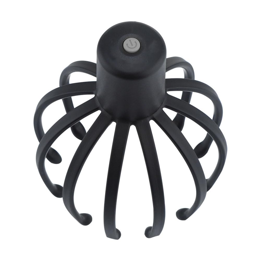 ALOEU Electric Octopus Claw Scalp Massager Stress Relief Therapeutic Head Scratcher Relief