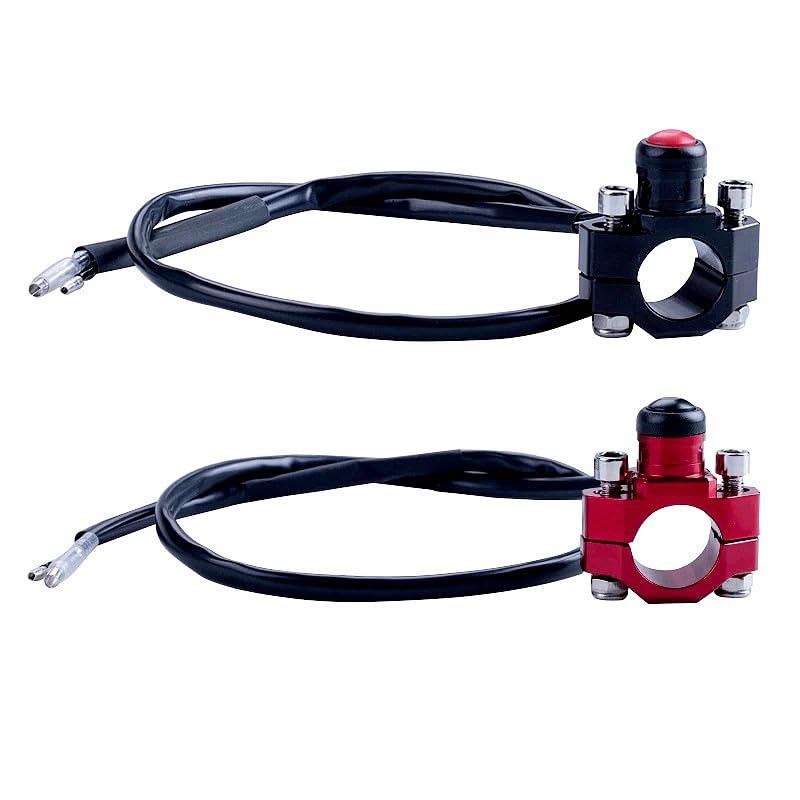 Miniatura 3 de Interruptor de apagado de arranque de motor de motocicleta, interruptor de apagado CNC universal para ATV, Dirt Pit Bike, scooter, Quad 12 V, 78