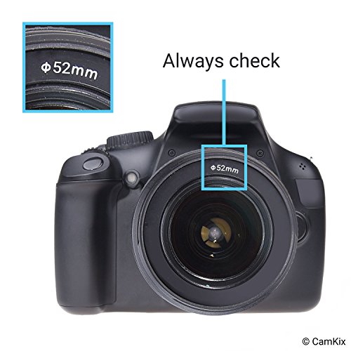 Parasol de Lente para Cámara CAMKIX de Goma de 52 mm – Juego de 2, Plegable en 3 Pasos, Protege contra Deslumbramiento y Flare para Fotografía y Vídeo miniatura 2