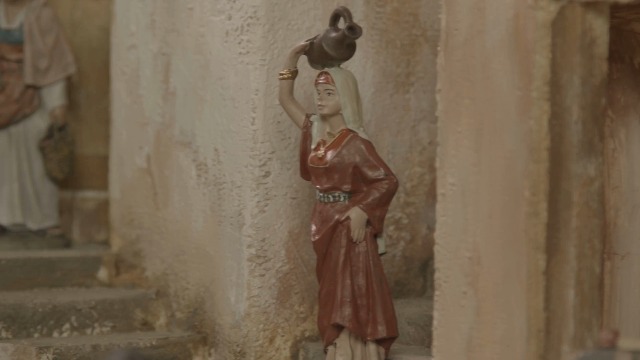 Figurine Campesina Agachada – Série Belén 11 Cm, Design José Luis Mayo, Décoration De Noël Réaliste