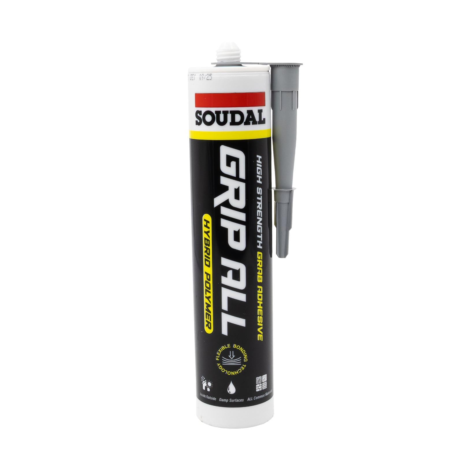 Soudal Grip ALL Hybrid SMX Polymer Adhesive (4 Pack) - Grey