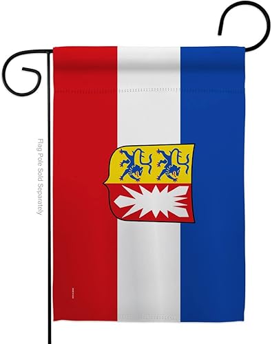 Schleswig Holstein - Bandera de jardín – Estados regionales de Alemania Central Territorio de Europa Central Historia Vieja País Área particular –