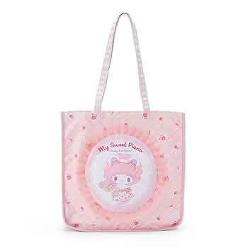 プリメロ　ピアノちゃん　ハートフリルトートバッグ サンリオキャラクターのお誕生日をお祝いマイスウィートピアノの