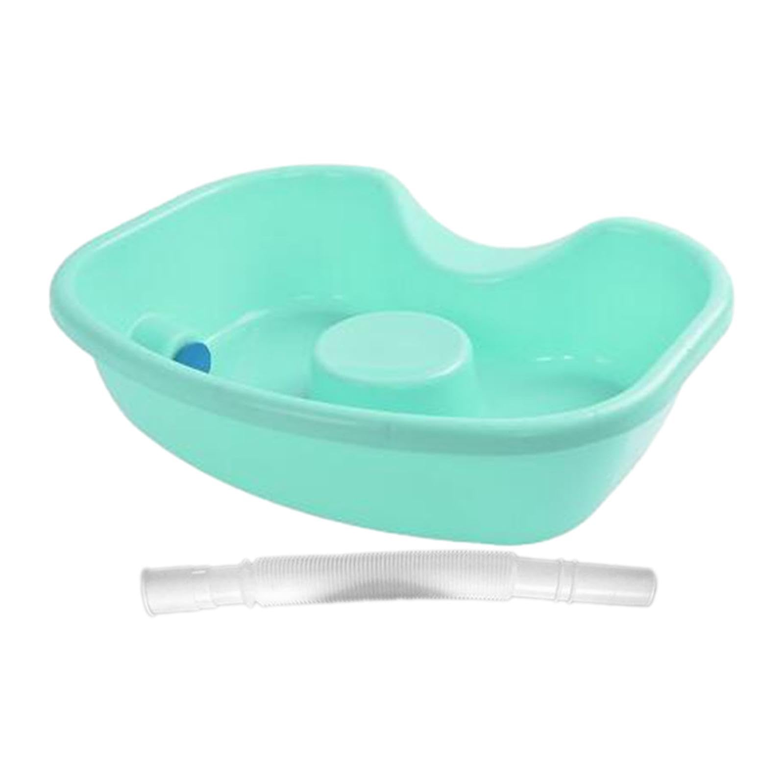 Generic Ciotola per shampoo Lavabo per capelli Attacco per lavello portatile Bacinella per risciacquo Vassoio per lavare i capelli per casa Uomini Donne, stile b