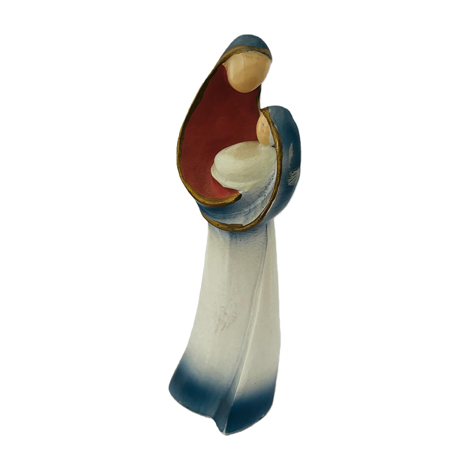 Osniyaw Bstyle Holy Family Abstract Nativity Scene Statue Ornament For Christmas Indoor Table Decoration And Religious Gift Abstract Nativity Statue Of Holy Family Catholic For The