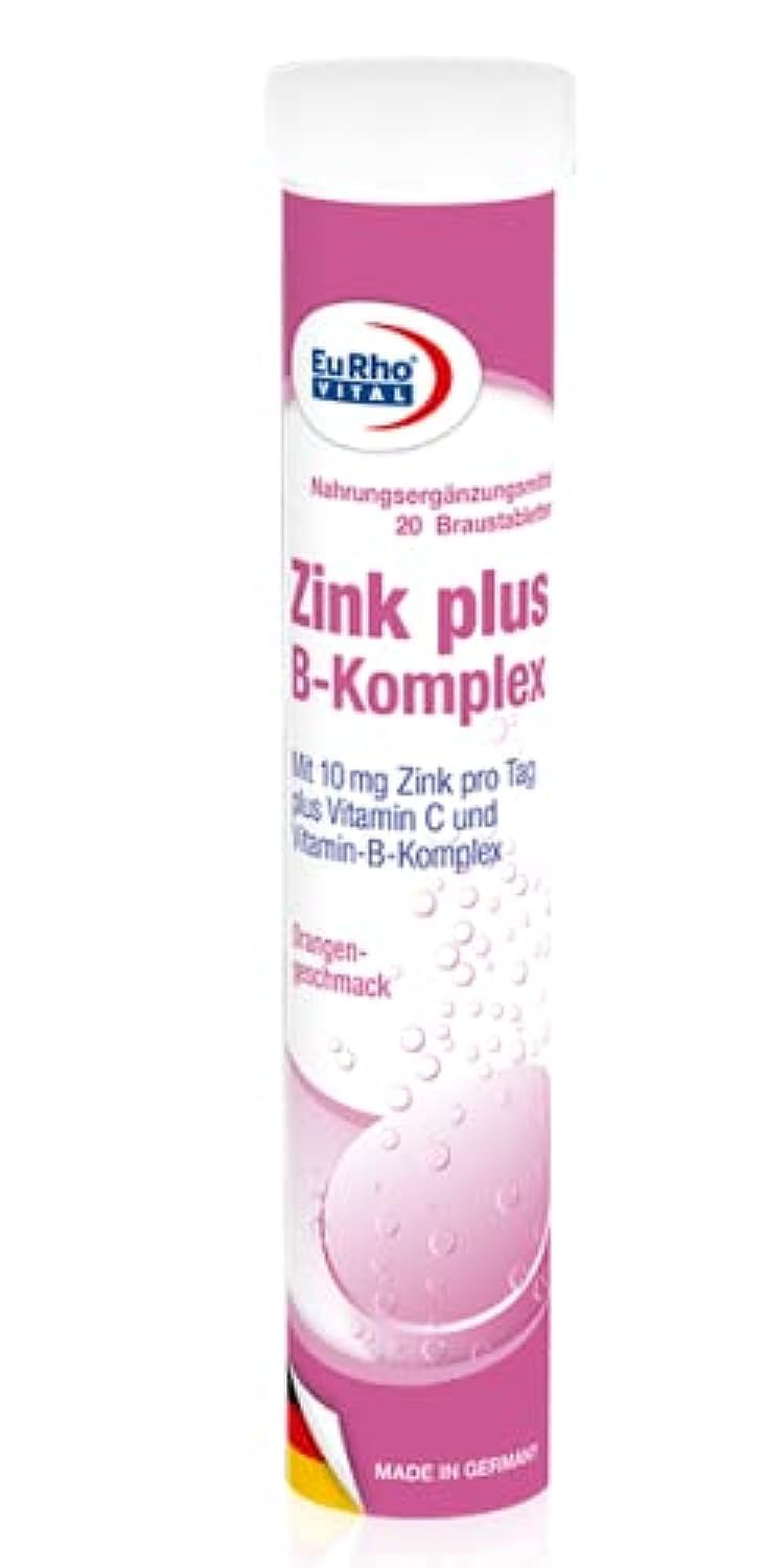 EuRho VitalZink plus B-Komplex Eff Tab 20S