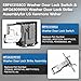 Upgraded EBF61315802 Washer Door Lock Switch Assembly for LG Washing Machine Includes MFG63099101 WM3470CW WM3770HVA Door Latch Hook Kit, Replace EBF62534401 2667085 AP5672154 PS7792232 EAP7792232