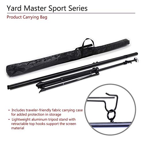 Elite Screens Yard Master Sport, 96 inch 1:1, 2-in-1 Wall Tripod Stand Outdoor Indoor Portable Projector Screen Front Projection Carrying Bag, Home Theater, US Based Company 2-Year Warranty – YMS96S by Elite Screens - Image 7