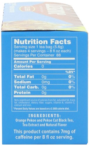 Luzianne Cold Brew Black Tea Bags, Family Size, Unsweetened, 22 Count Box, Specially Blended For Cold Brew In Water, Clear & Refreshing Home Brewed Southern Iced Tea #TOP1