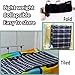 Slide Sheets for Elderly 110×62cm, Multi-Functional Waterproof Slide Sheets for Turning Moving Patients on Bed with 6 Handles, Stain-resistant Blue Plaid Positioning Sliding Cloth, Load-100kg