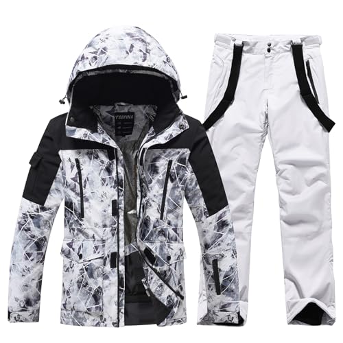 APPLICAZIONI: I tute da snowboard impermeabili da uomo sono perfette per lo sci, lo snowboard, lo skate, l'escursionismo, l'arrampicata, il campeggio e altri sport invernali all'aperto