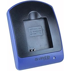 Cargador Camara Samsung Es65 Cargador (Micro-USB, sin Cables/adaptadores) para Samsung EA-BP70A, ES65 ES67 ES70...PL20 PL21...ST.. WB...Ver Lista