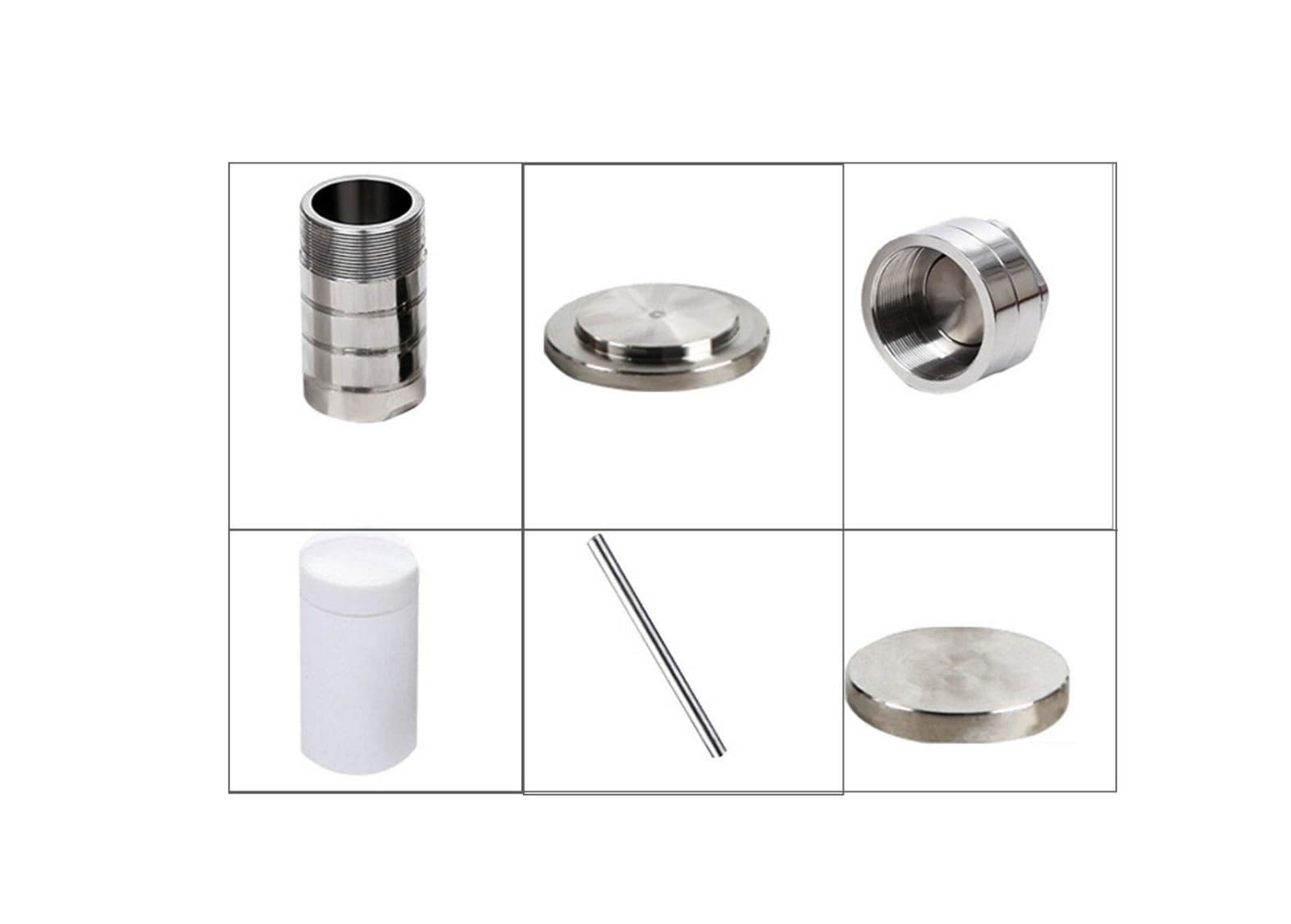 100ml Hydrothermale Autoklav Reaktor gefäß wasserkocher mit PTFE Kammer Hydrothermale Synthese