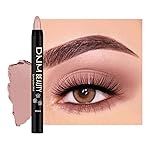 evpct Light Mauve Cream Eye Shadow Sticks Brightener Pencils for Women, Matte Mauve Silky Eyeshadow Applicator Stick Pen Waterproof, Blendable Crease-Proof Stick Eyeshadow Matte Eye Makeup 71