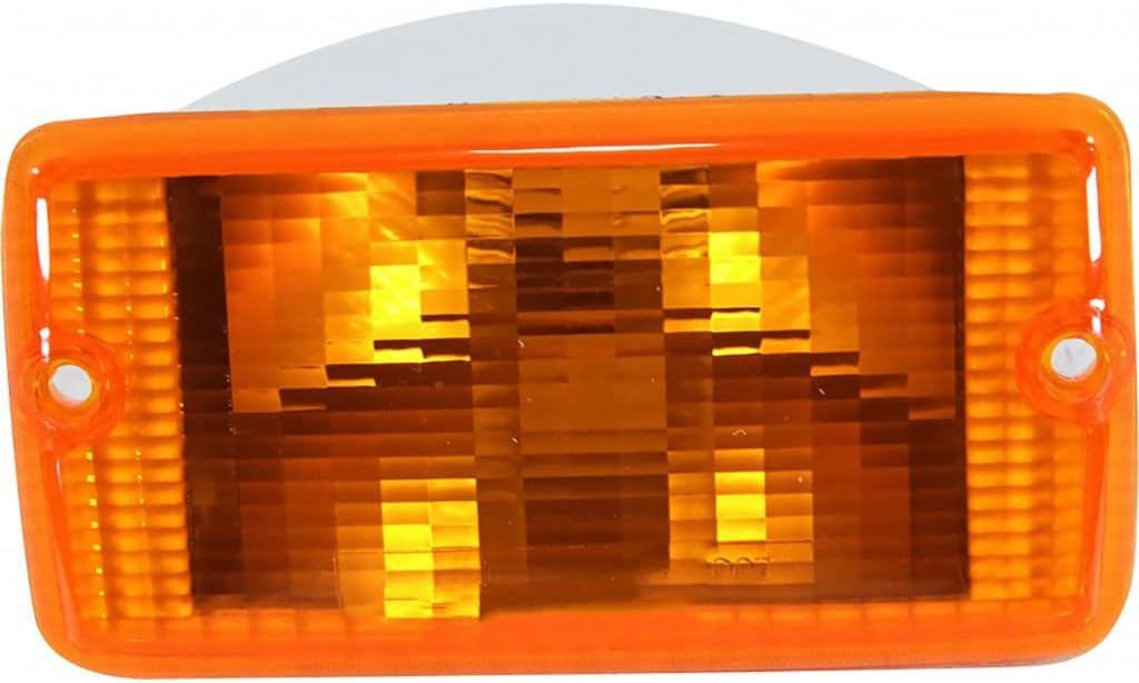 KarParts360 For Jeep Wrangler TJ Turn Signal Light 2001 02 03 04 05 2006 Driver Side | Amber Lens | lens & housing | CH2520141 | 55156489AB