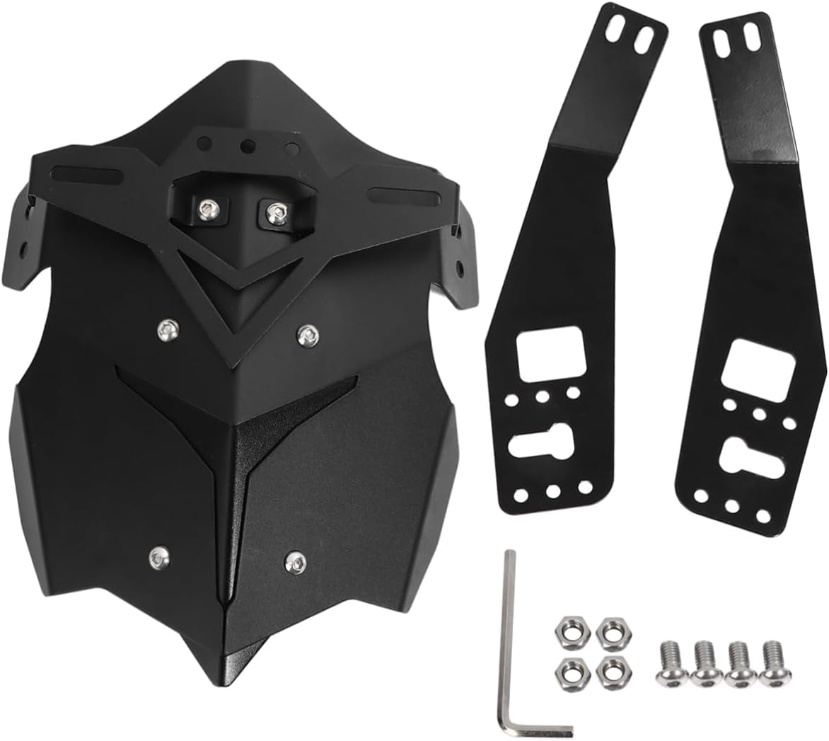 1set Rear Mudguard for Motorcycle Impact Resistant and Easy to Install for Off-Road Riding