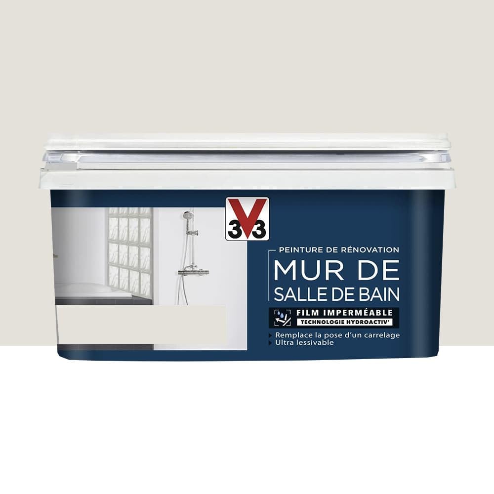V33 Peinture de rénovation Mur de Salle de Bain Plume 2 L