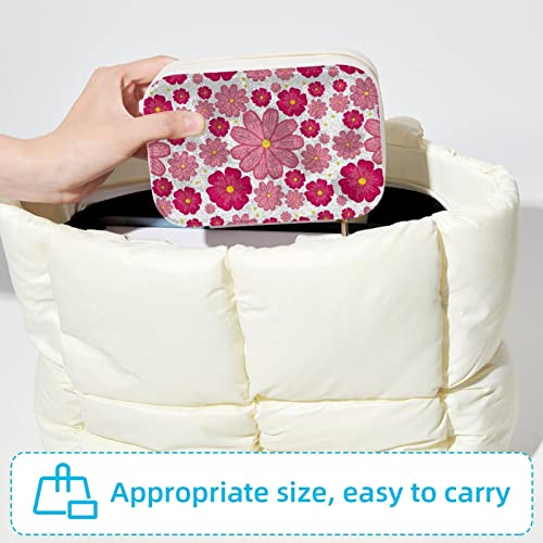 Boîte à bijoux portable rose : rangez vos bagues sans nœuds - 6